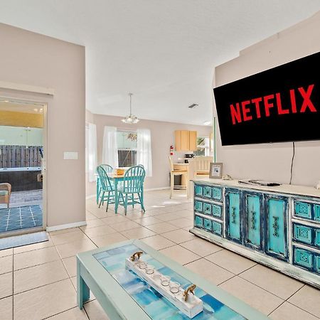 Sunset Serenity - 3Br Beach Townhome With Outdoor Patio - New Hot Tub, Steps To Ocean Fun! Melbourne Zewnętrze zdjęcie