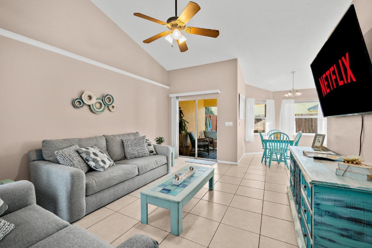 Sunset Serenity - 3Br Beach Townhome With Outdoor Patio - New Hot Tub, Steps To Ocean Fun! Melbourne Zewnętrze zdjęcie