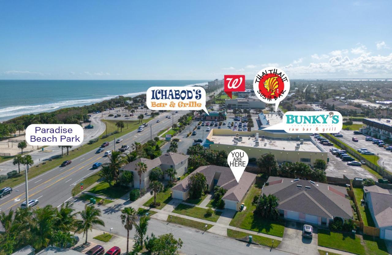 Sunset Serenity - 3Br Beach Townhome With Outdoor Patio - New Hot Tub, Steps To Ocean Fun! Melbourne Zewnętrze zdjęcie